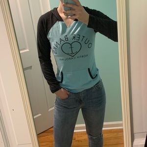 Hoodie T-shirt long sleeve